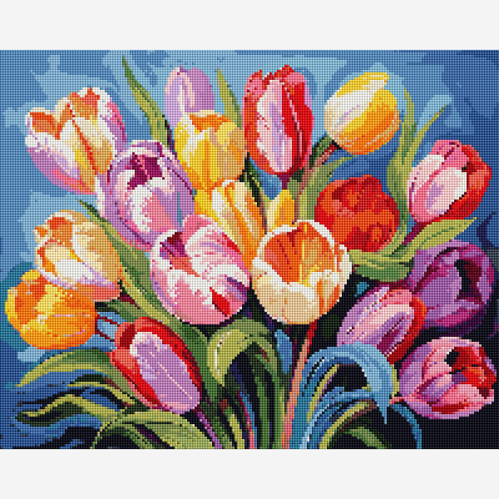 Vibrant Tulip Medley