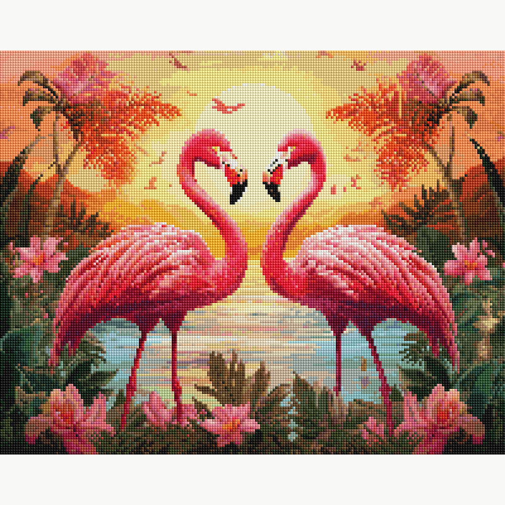 Flamingo Love