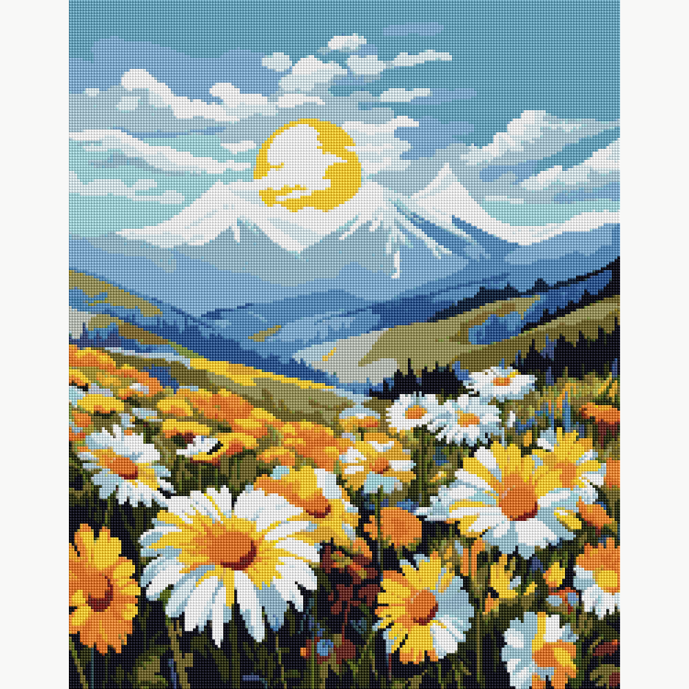 Alpine Daisy Meadows