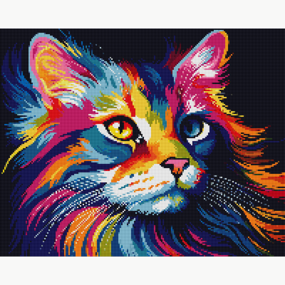 Colorful Cat