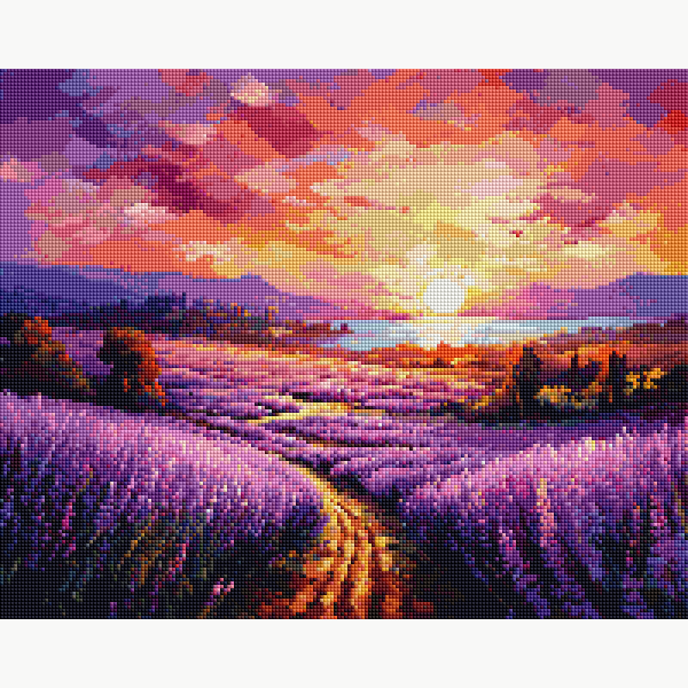 Lavender Sunset