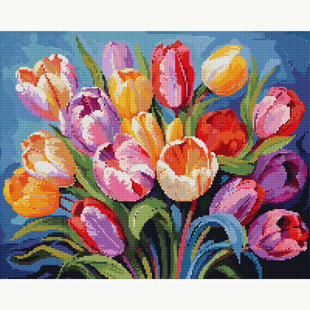 Vibrant Tulip Medley