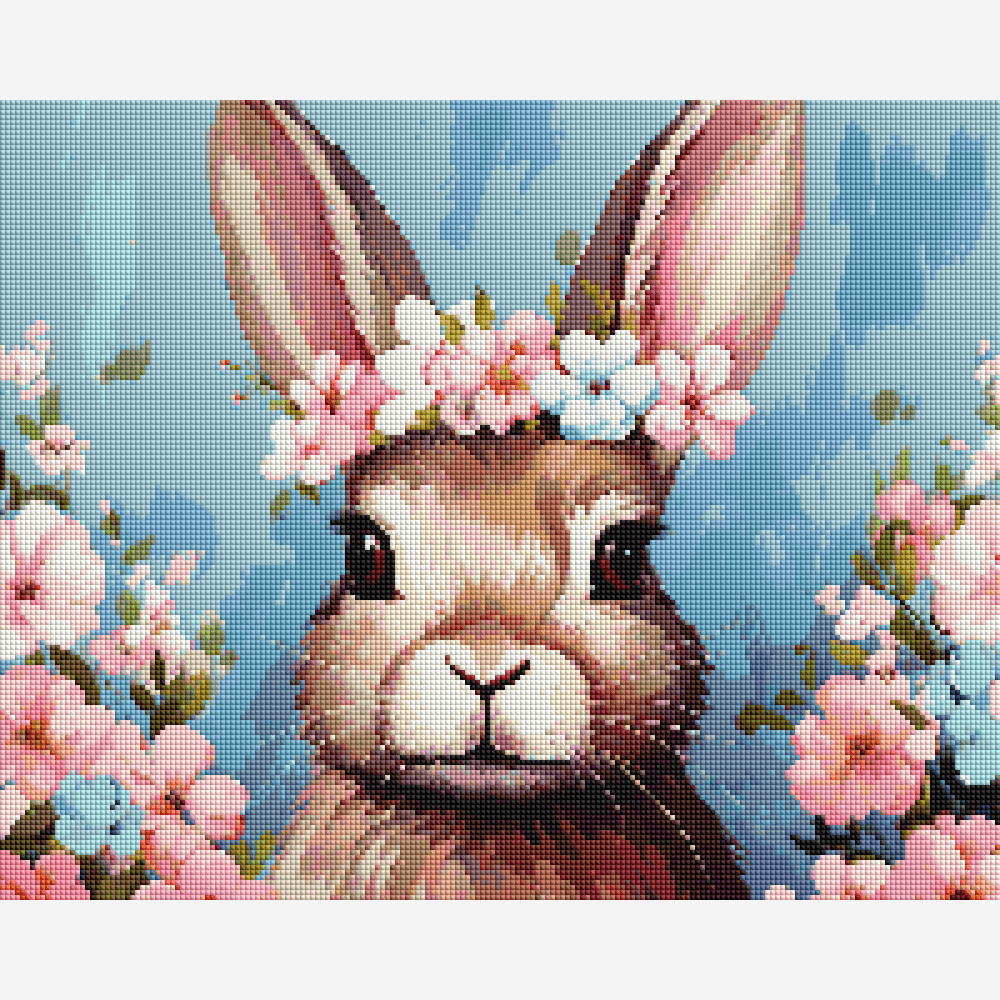 Floral Crown Bunny