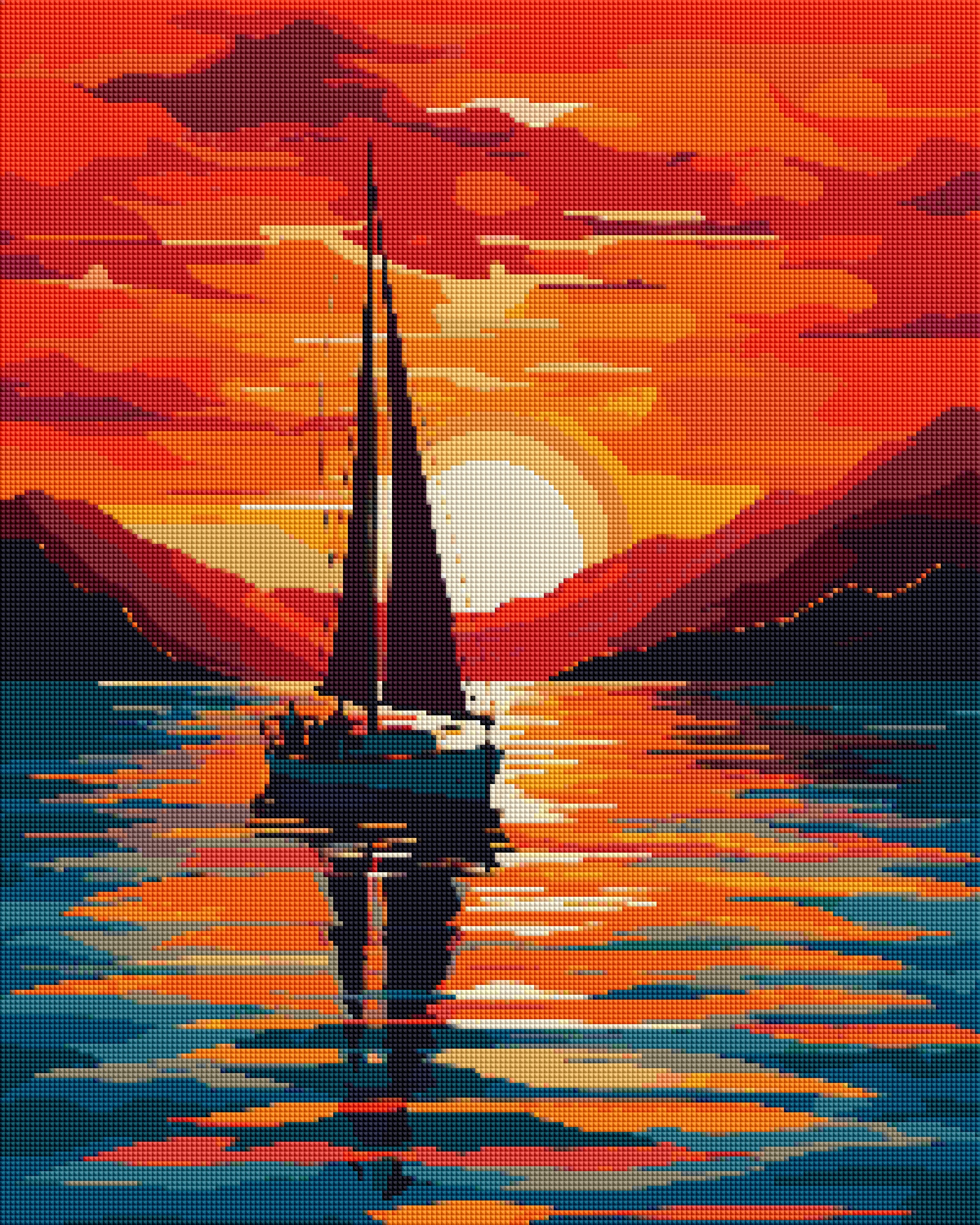 Sailboat's Sunset