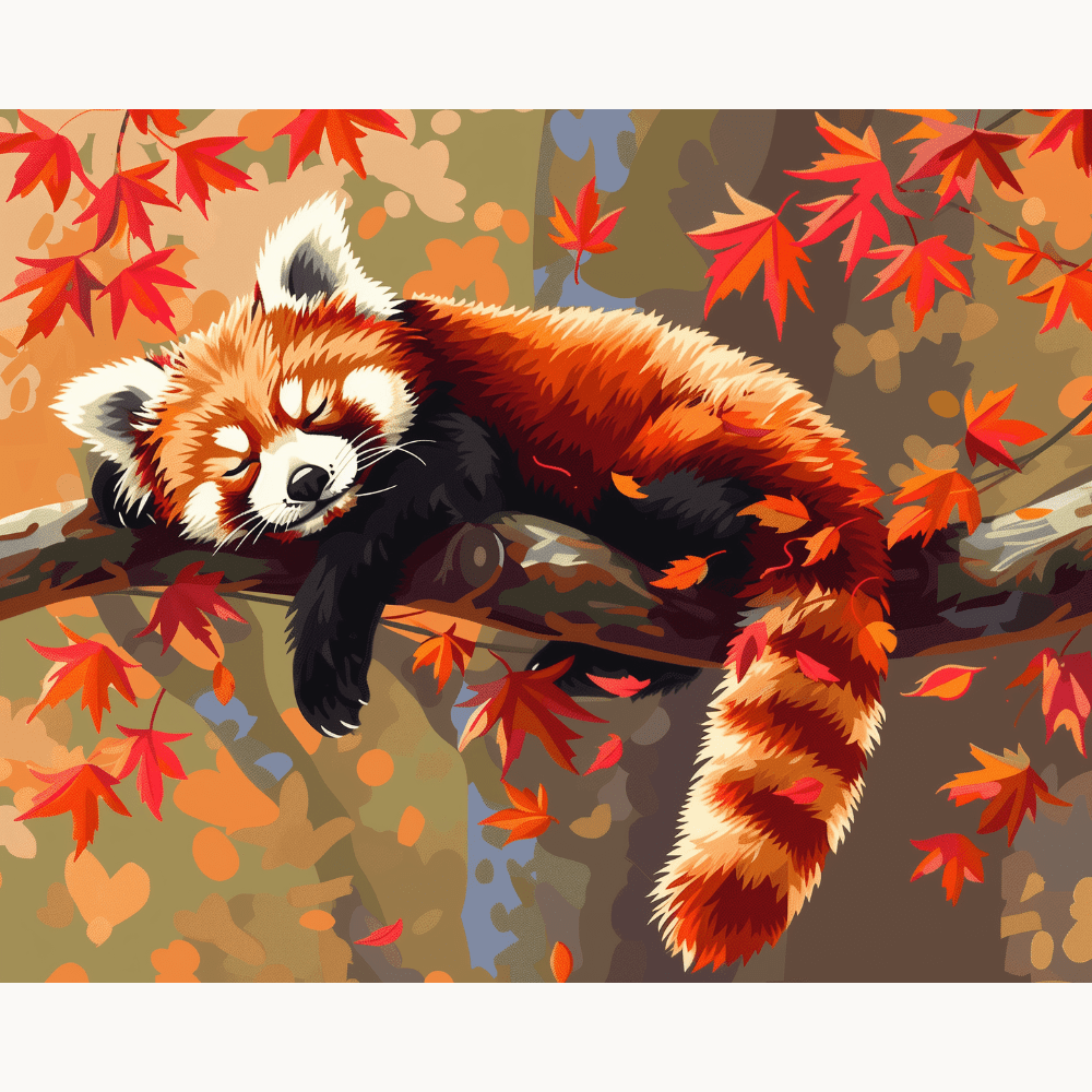 Relaxed Red Panda