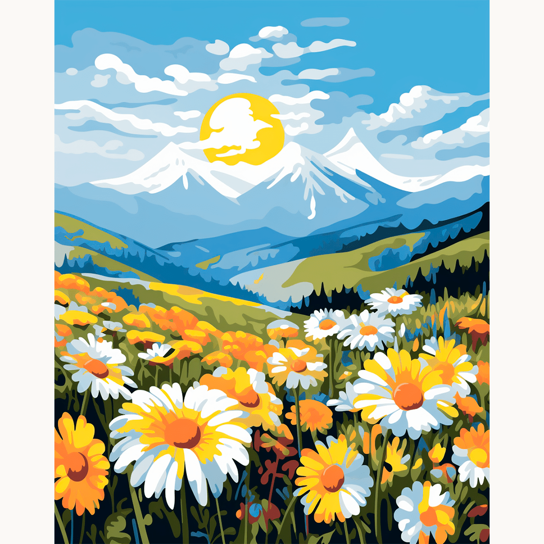 Alpine Daisy Meadows