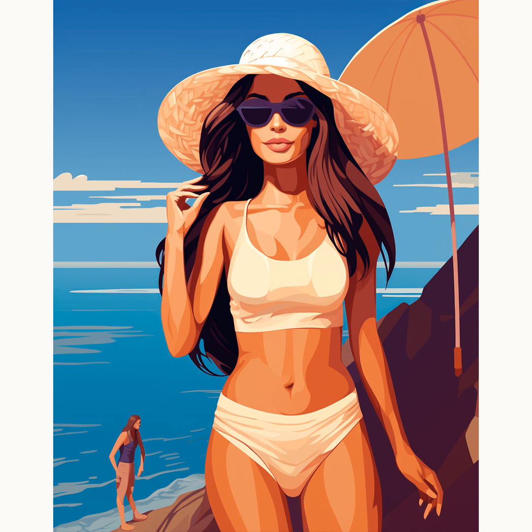 Beach Lady