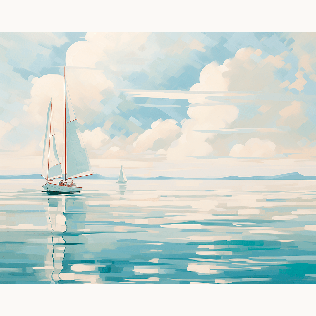 Boat in Blue