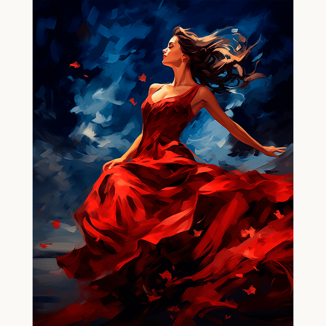 Dancer in Red