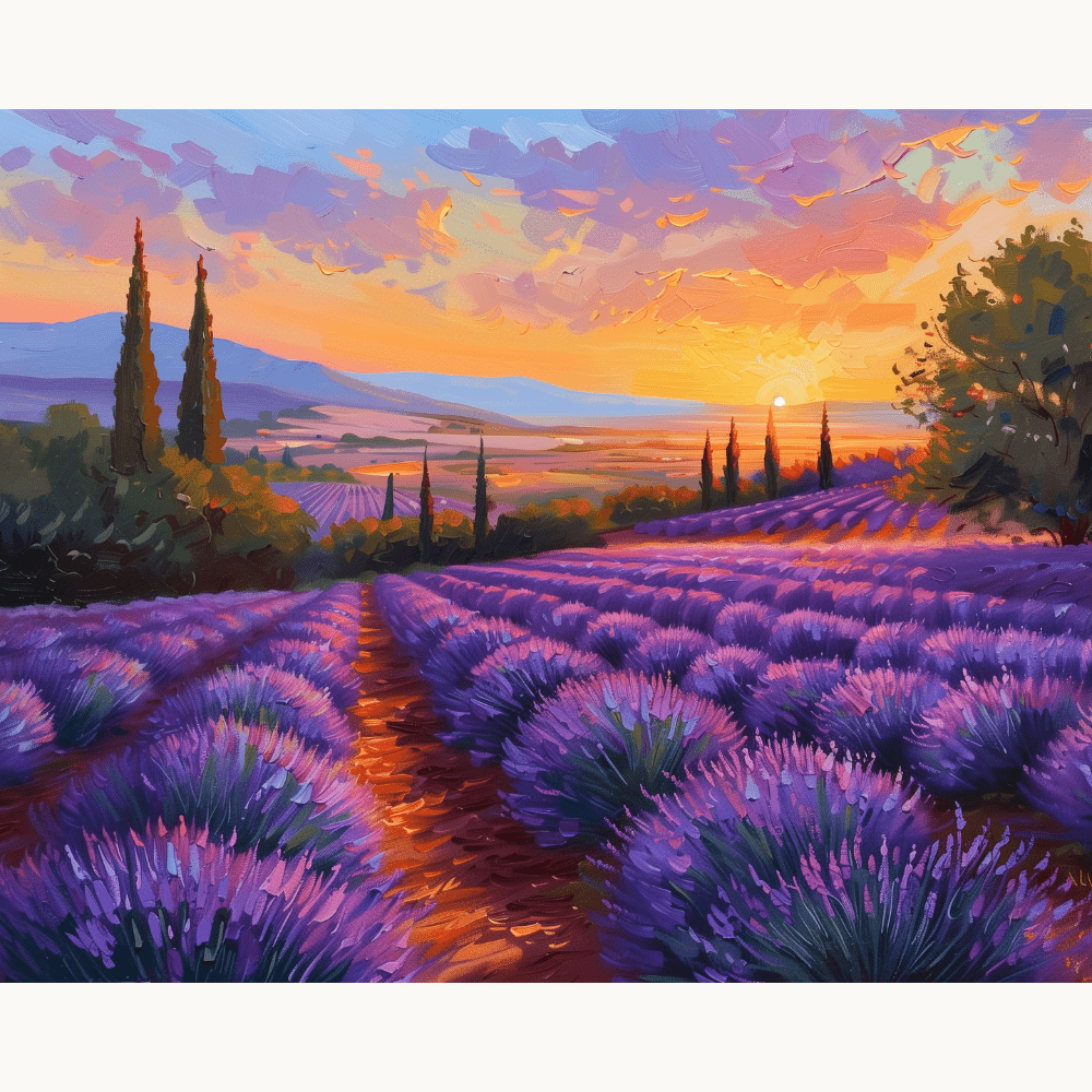 Endless Lavender Fields