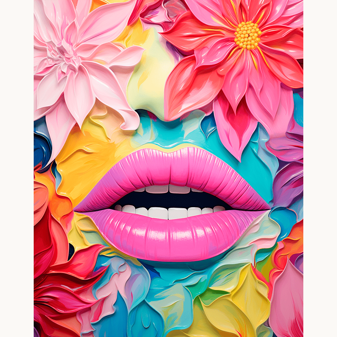 Pop Art Lips