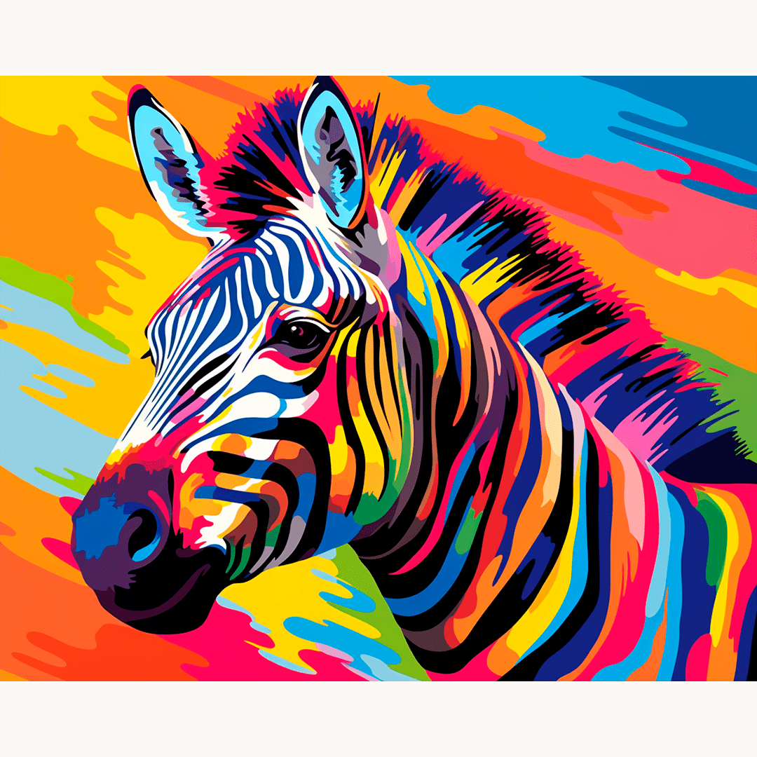 Rainbow Zebra