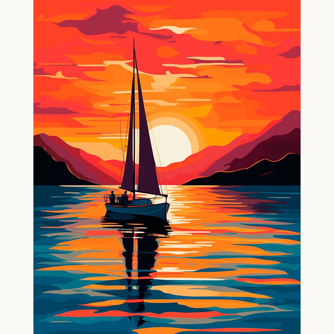 Sailboat's Sunset