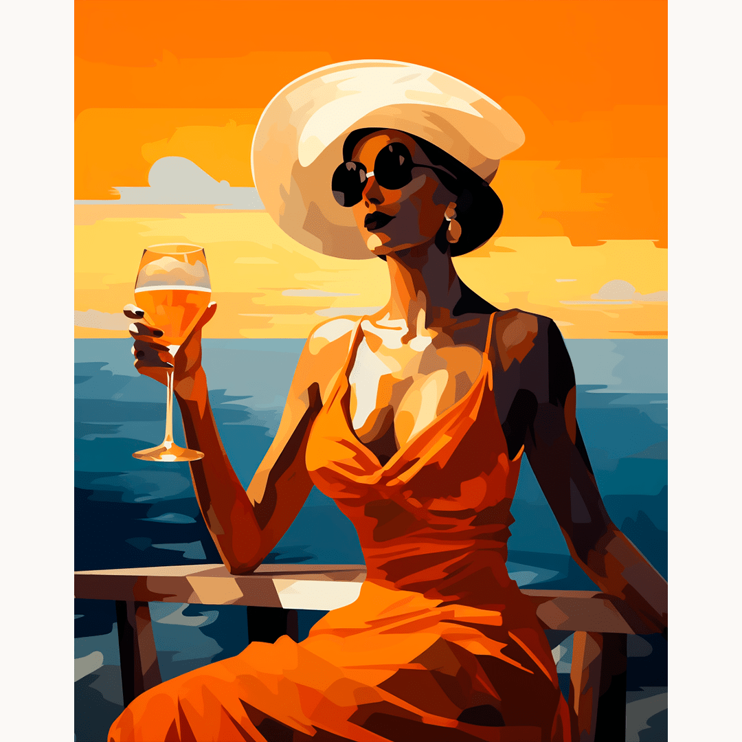 Straw Hat Lady