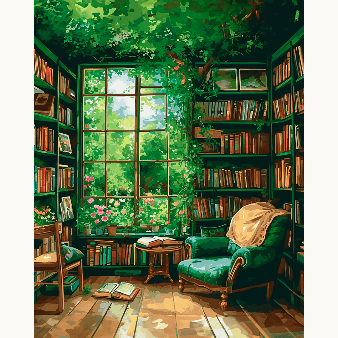 Verdant Book Nook